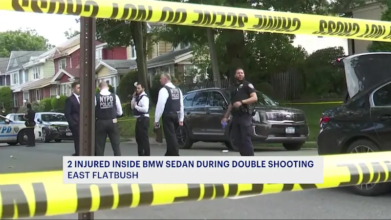 Story image: 2 men shot inside BMW in East Flatbush