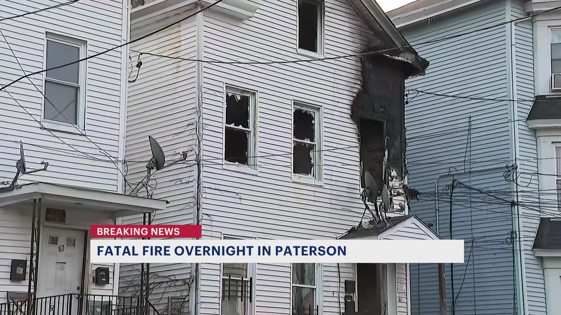 Mayor Man killed in Paterson house fire