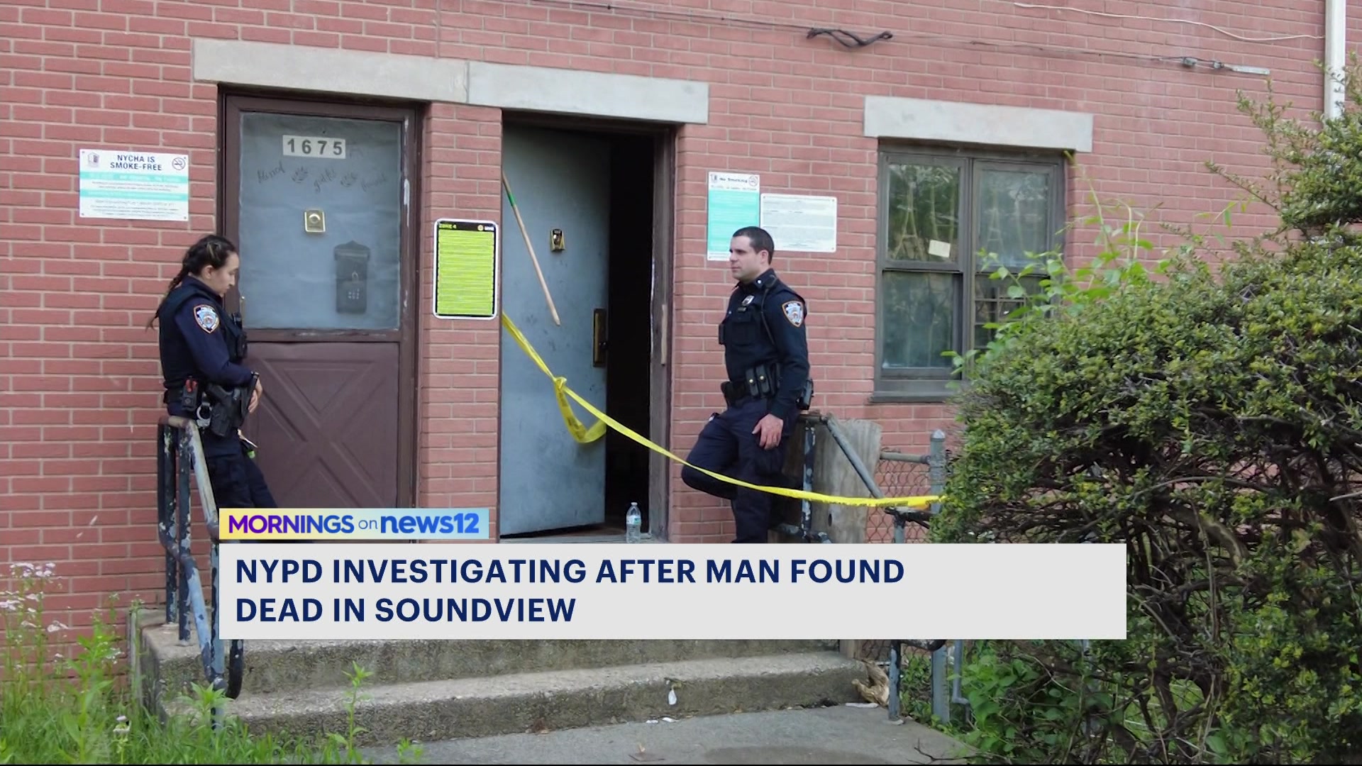 News 12 | Bronx | Police 37 Year Old Man Found Dead Inside Soundview Home
