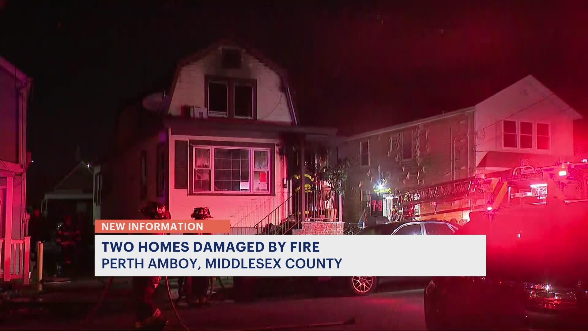 2 homes in Perth Amboy damaged by fire