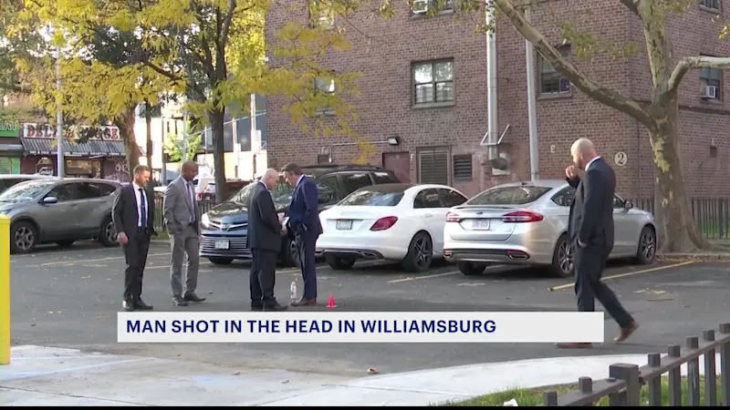 Story image: Man critically wounded after being shot in the head in Williamsburg