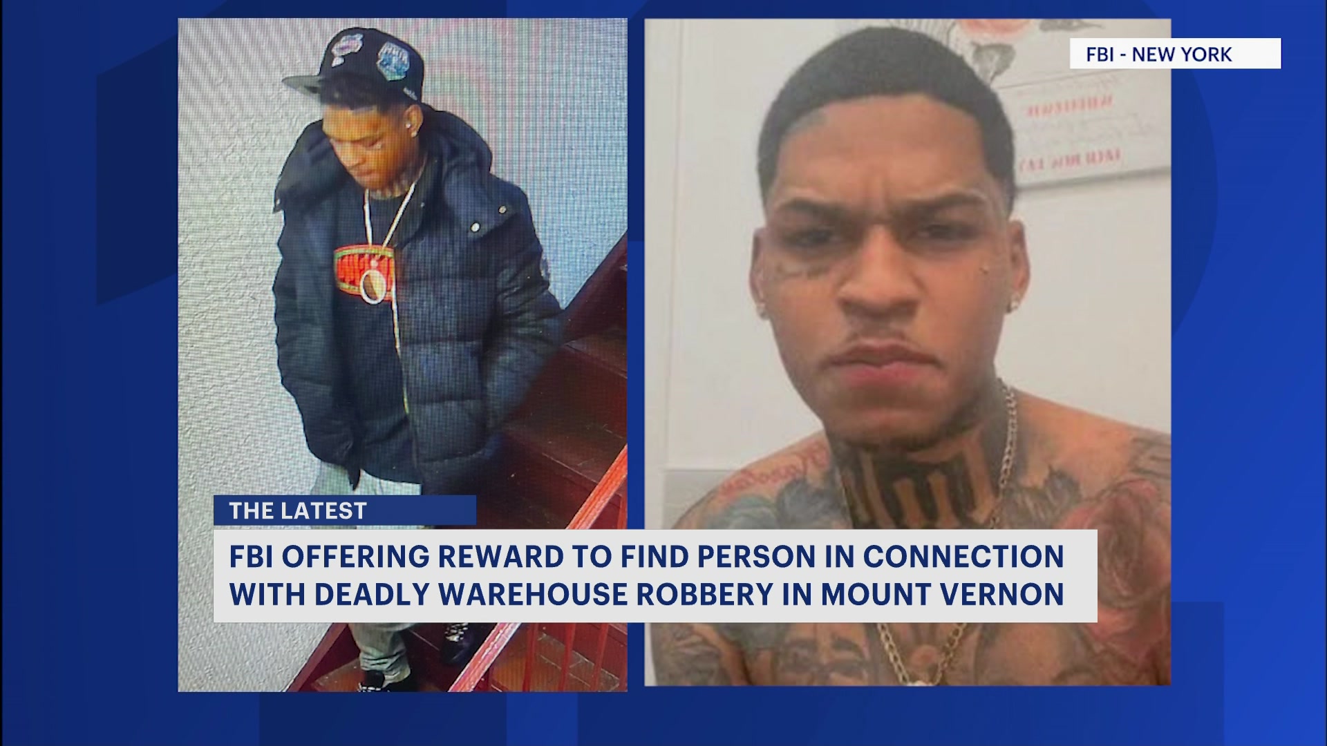 FBI offering reward to find suspected gunman in fatal Mount Vernon