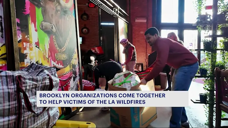 Story image: Brooklyn organizations holding donation drive for LA fire victims