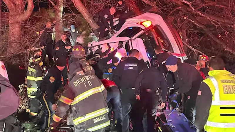 Story image: Man sentenced to 10 years for crash that nearly left a Suffolk police officer dead