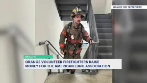 Orange volunteer firefighters raise thousands to benefit the American Lung Association