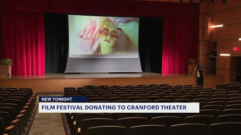 Story image: NJ Independent Film Festival to help benefit Cranford Theater following partial ceiling collapse