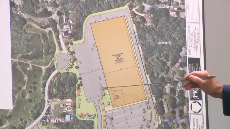 Story image: New proposal for nearly 200,000-square-foot warehouse & office in Yonkers neighborhood sparks concerns