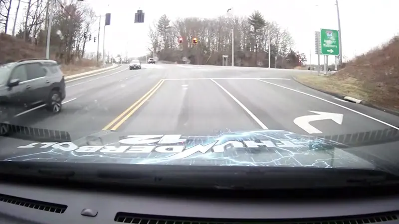 Story image: Thunderbolt 12: Checking out conditions on Connecticut's roads