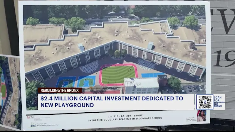 Story image: New $2.4 million playground coming to South Bronx School