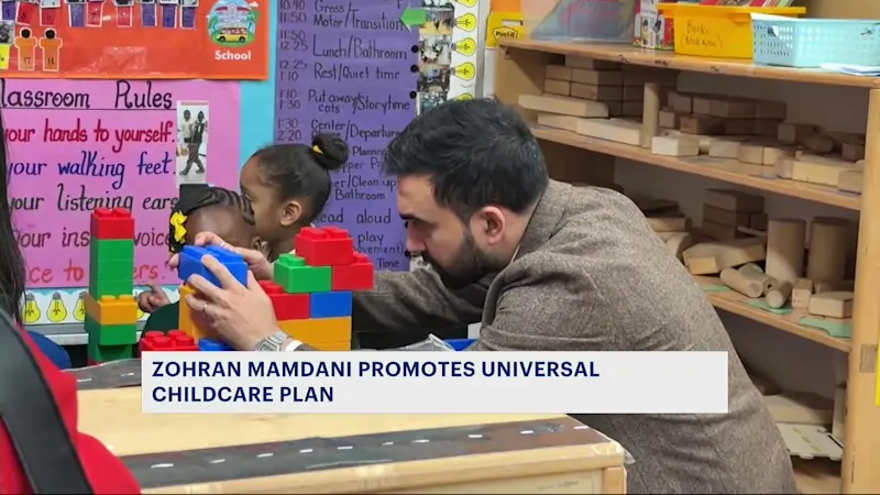 Story image: Mayor-elect Mamdani looks to Quebec as model for universal child care