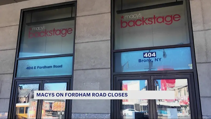 Story image: Macy's Backstage on Fordham Place to close in first quarter of 2025