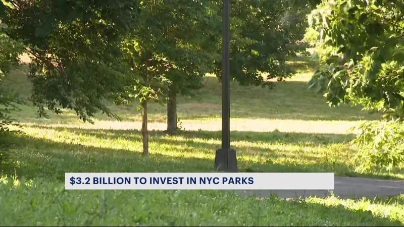 Story image: Officials: $3 billion to be invested into renovating park facilities across NYC