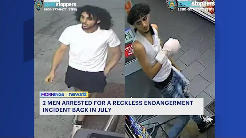 Story image: 2 men arrested for shooting at moving car in Melrose