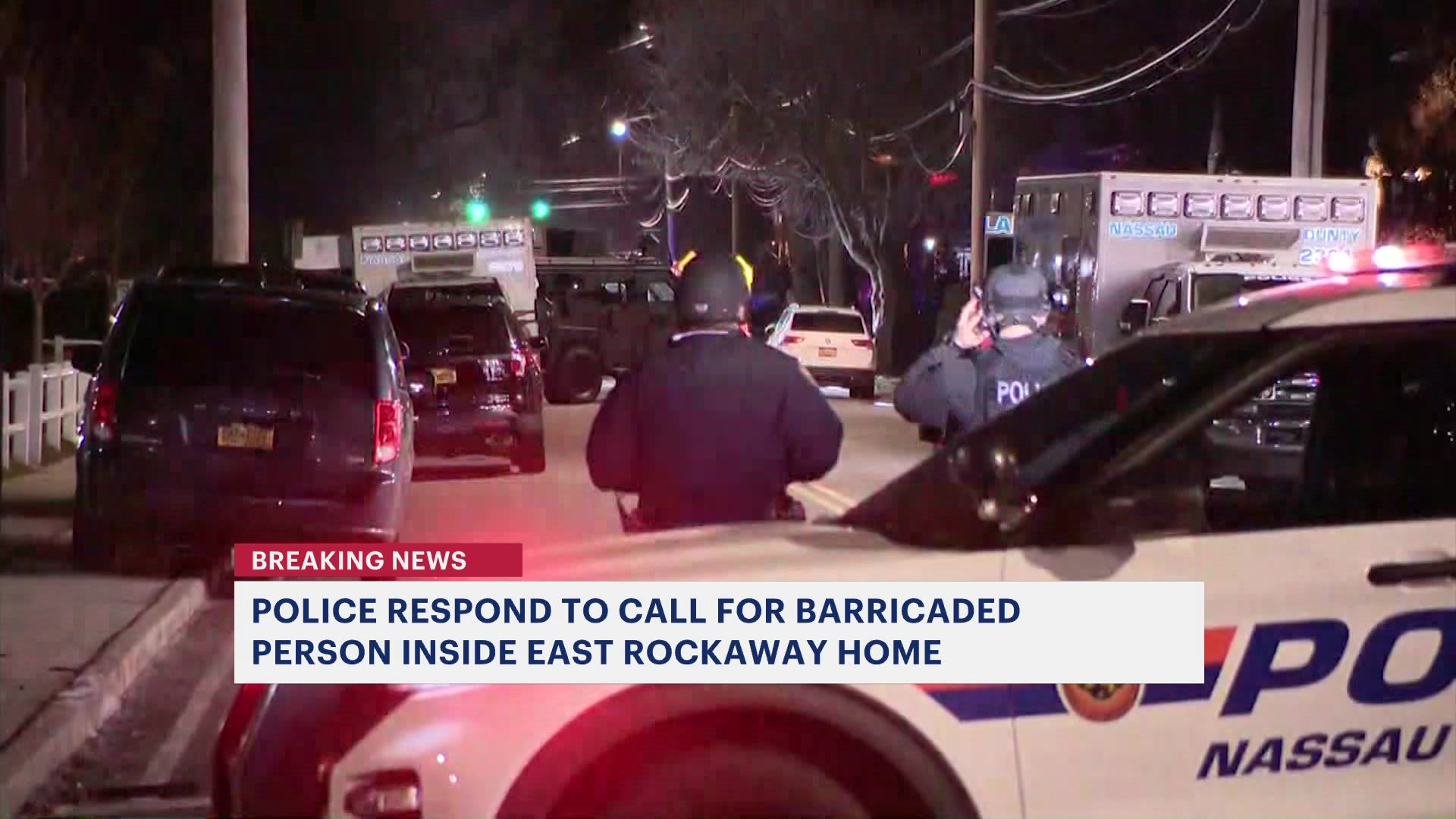 Police Respond To Barricaded Man In East Rockaway