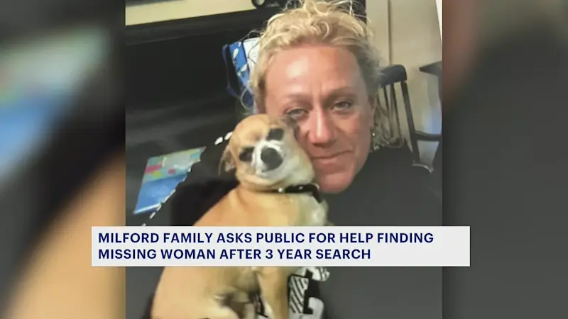 Story image: 'Desperately seeking closure.' Family of missing Milford woman asks for public's help to find her