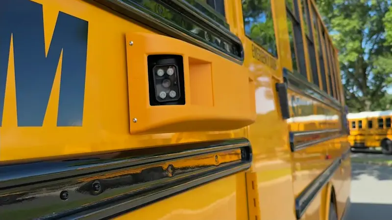 Story image: AI-powered school bus safety cameras launch in White Plains