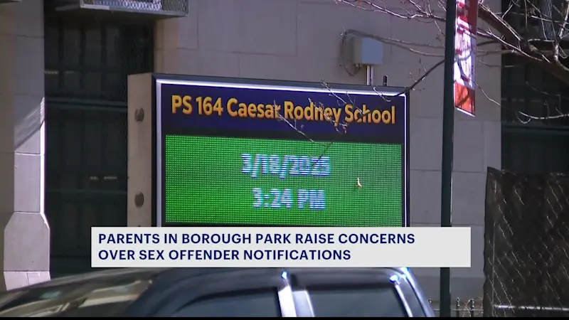 Story image: Parents in Borough Park raise concerns over sex offender notifications 