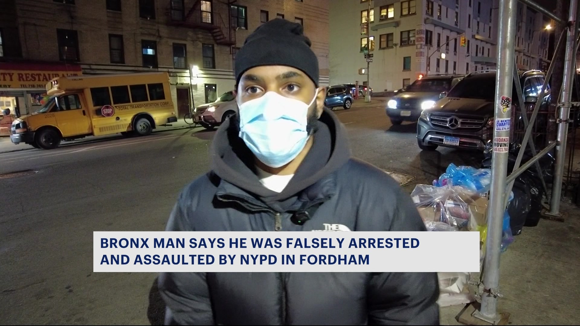 News 12 | The Bronx | Bronx man files complaint against NYPD officers ...