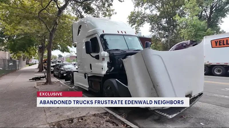Story image: Abandoned trucks spark safety concerns in Edenwald