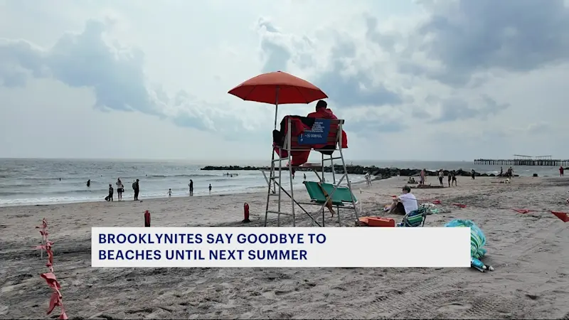 Story image: So long, summer. Beaches, pools close across New York City