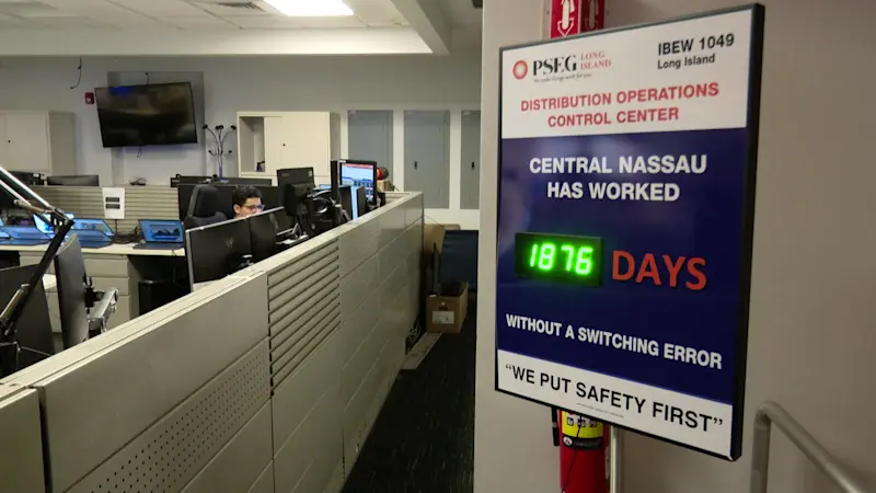 Story image: Rare look at how PSEG Long Island keeps your lights on during winter storms