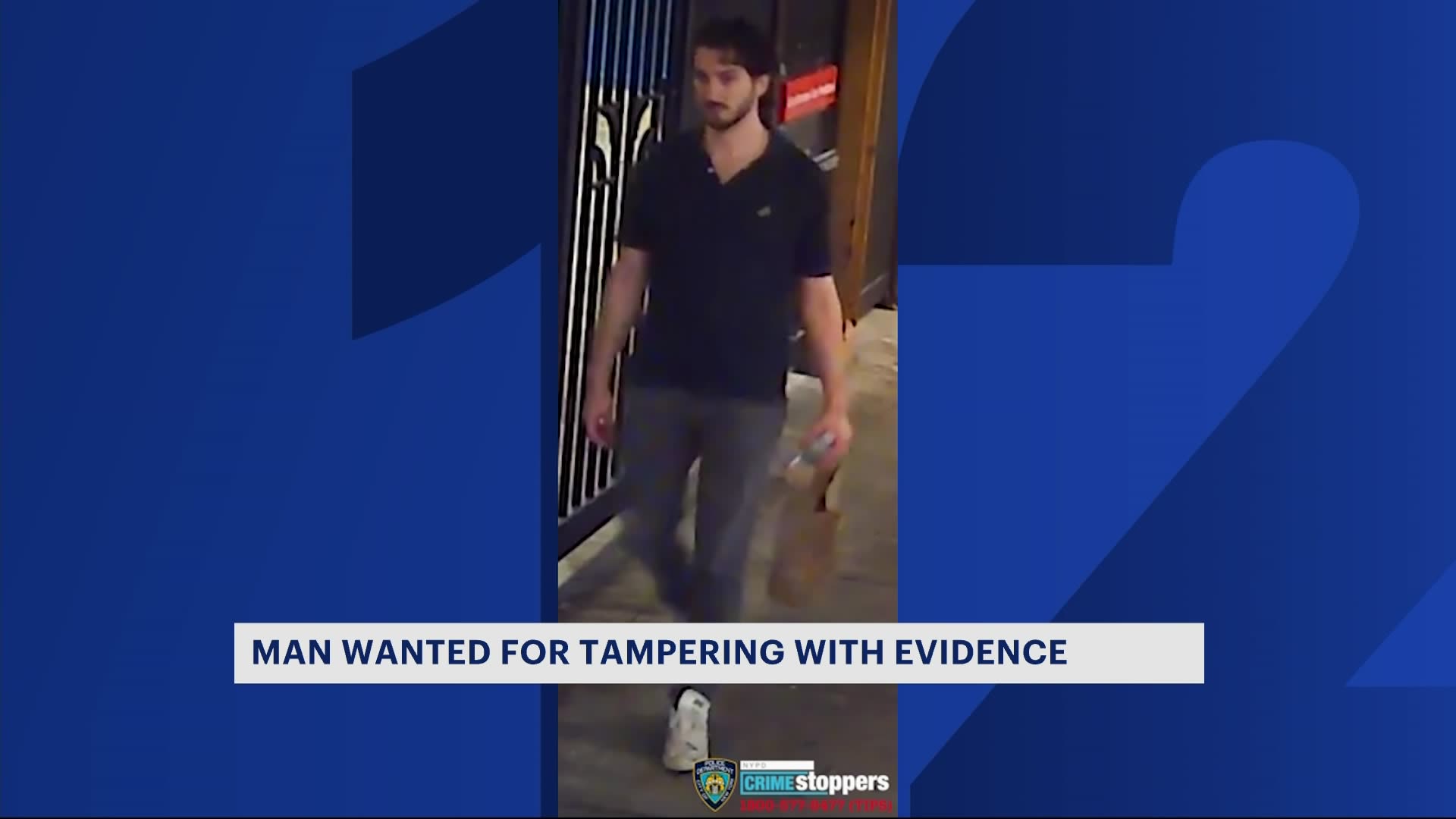 NYPD Man wanted for tampering with evidence in transit incident