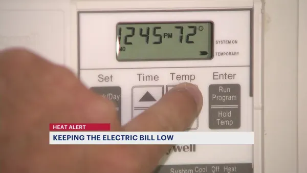 A heat wave is expected this week. How to save on your energy bill when the mercury rises.