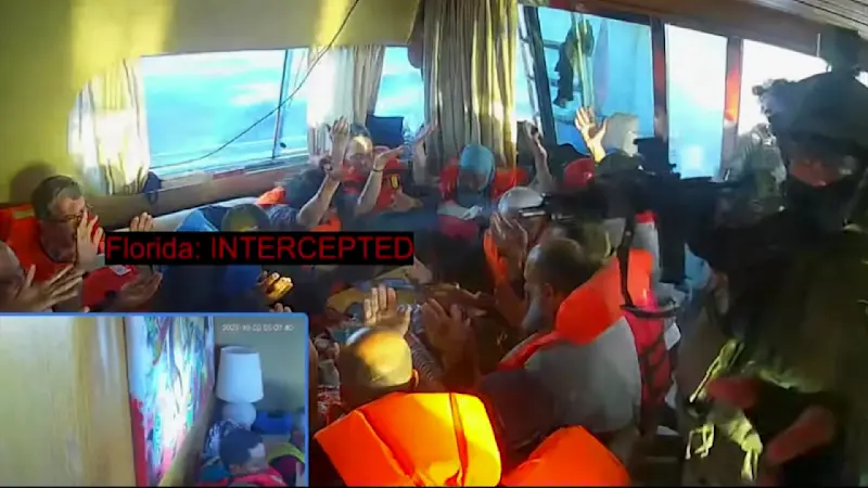 Story image: Eastchester man missing after joining Gaza aid flotilla; family searches for answers