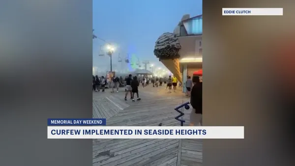 Seaside Heights implements curfew following incident of overcrowded boardwalk