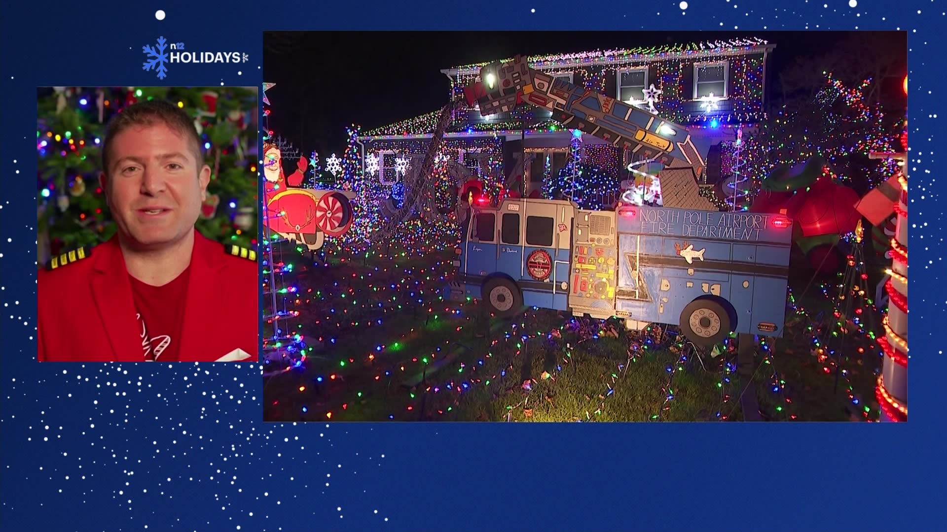ABC #39 s The Great Christmas Light Fight shines spotlight on New City family