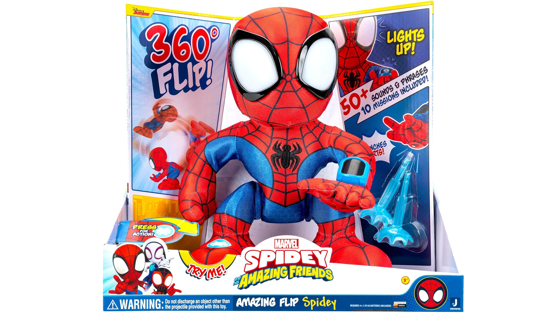Spidey and His Amazing Friends Amazing Flip Spidey