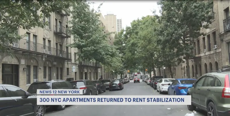 Story image: Over 300 NYC apartments return to rent stabilization after illegal increases