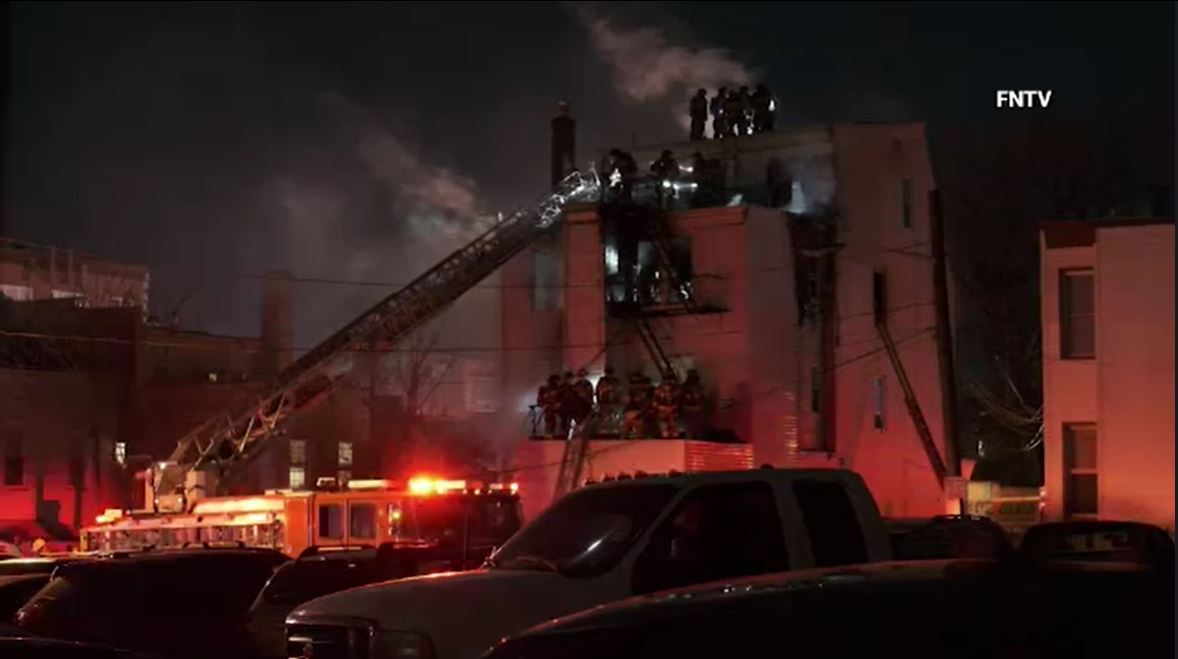 Sherman Place Fire, Jersey City