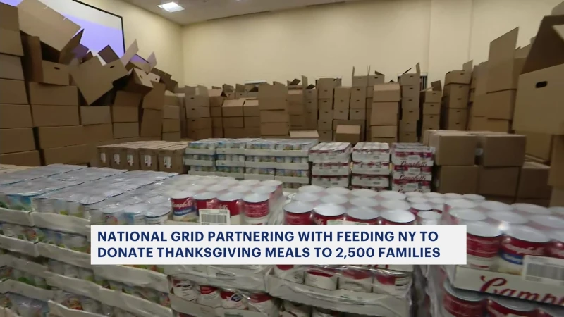 Story image: National Grid partnering with Feeding NY to donate Thanksgiving dinners 