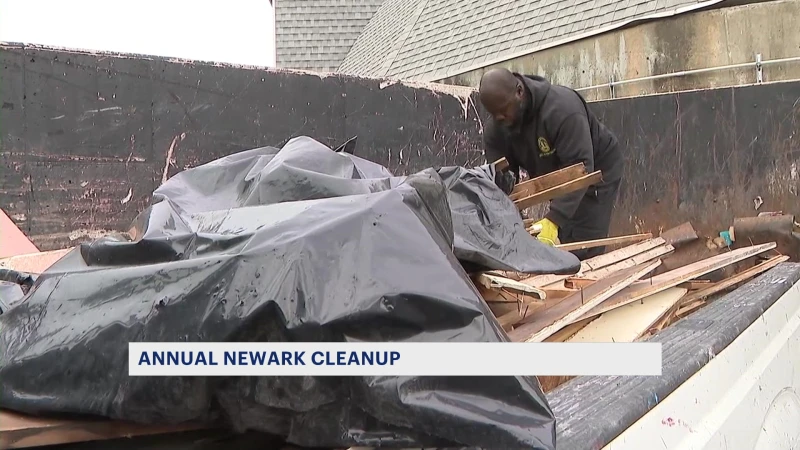 Story image: Residents get rid of junk during citywide ‘Love Newark, Keep It Clean’ campaign