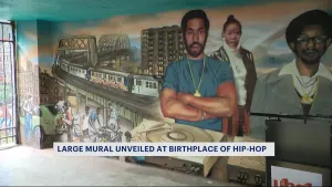 Massive mural pays homage to rap pioneers at Sedgwick Avenue ‘birthplace of hip-hop’