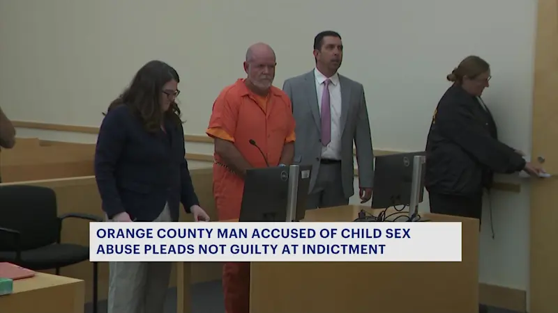 Story image: Man pleads not guilty in Rockland child sex abuse case 
