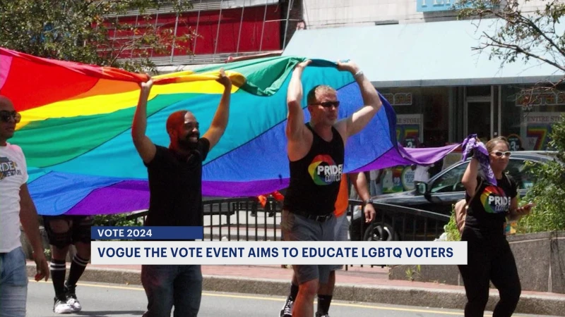 Story image: Vogue the Vote campaign works to encourage LGBTQ voting