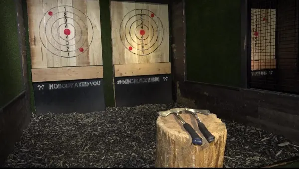 Go for a spellbinding adventure at Kick Axe Throwing in Gowanus