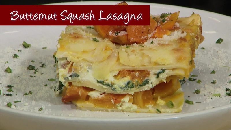 Story image: What's Cooking: Uncle Giuseppe's Marketplace's Spinach and Butternut Squash Lasagna