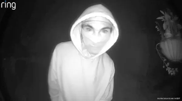 Police arrest masked man seen on nighttime Ring video at Port Jervis family’s doorstep 