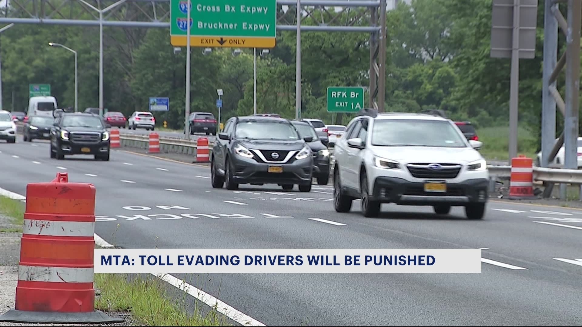 MTA cracking down on fake license plate usage to dodge tolls