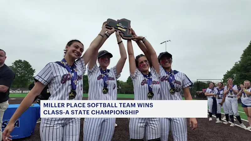 Story image: Miller Place wins state softball title