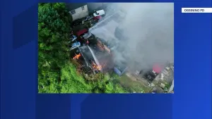 Fire damages Ossining auto repair shop