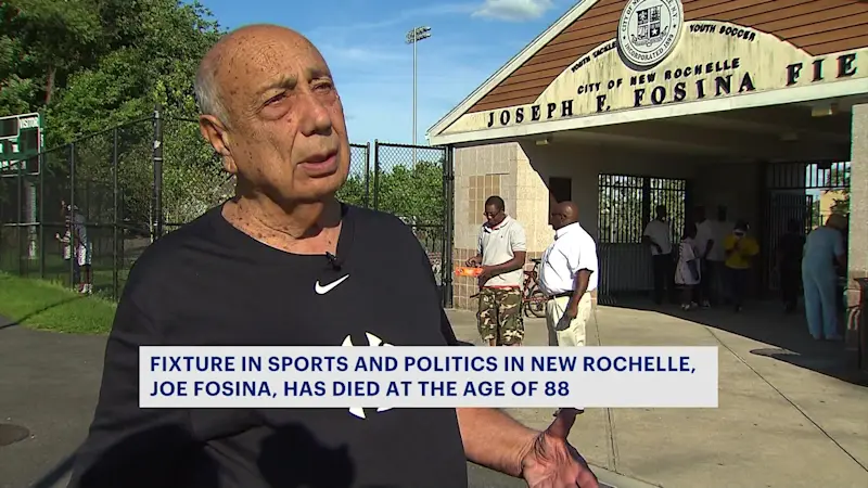 Story image: Longtime New Rochelle sports and civic leader Joe Fosina dies at 88