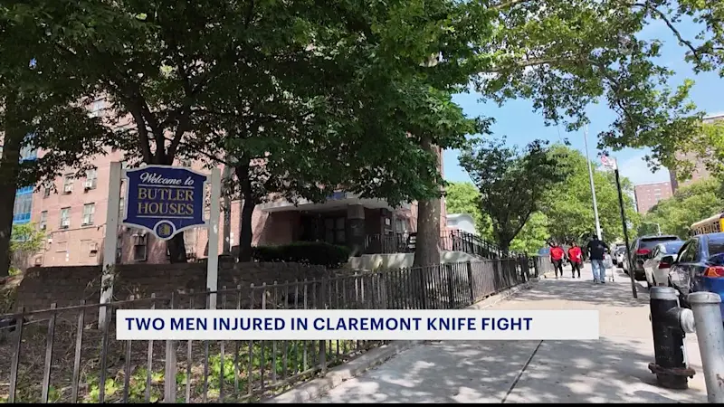 Story image: NYPD: 2 people stabbed at Claremont apartment building