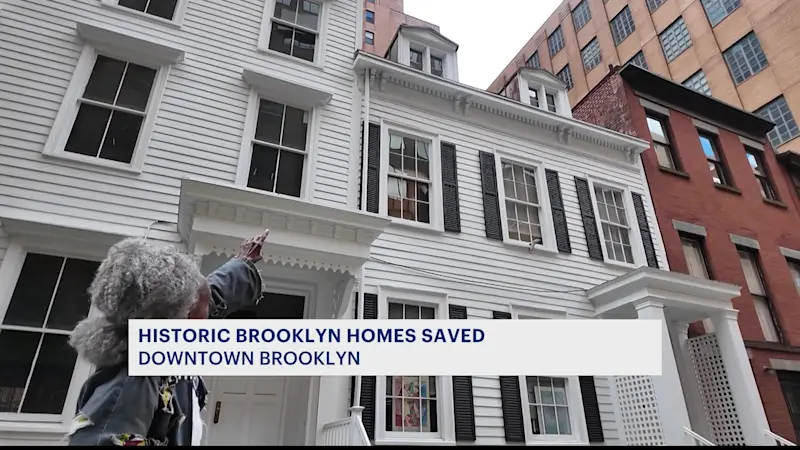 Story image: Landmark homes in Downtown Brooklyn spared from high-rise development - for now