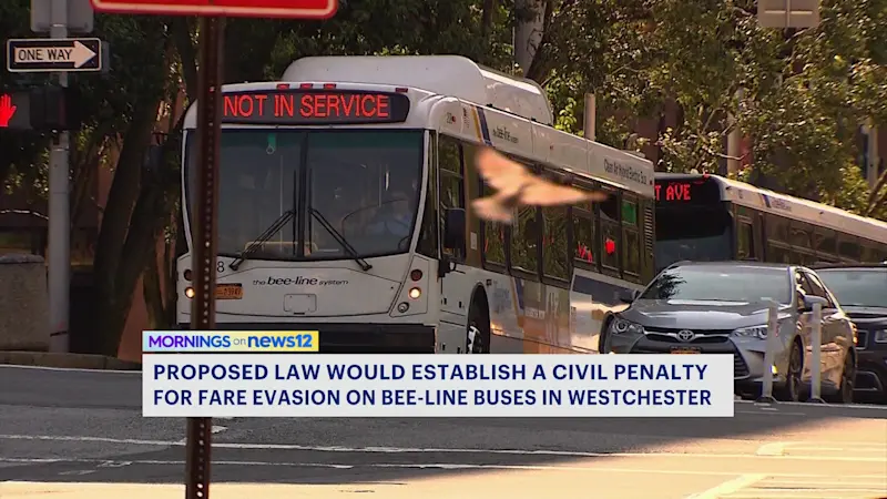 Story image: Westchester County lawmakers consider legislation to address Bee-Line Bus fare evasion