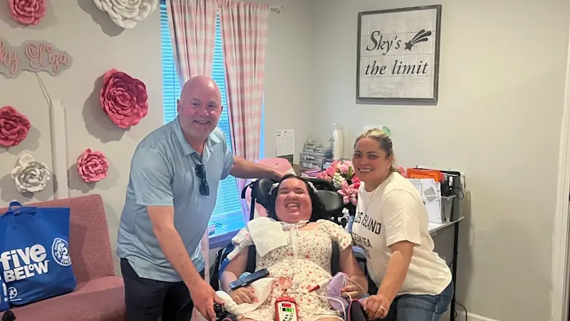 Story image: Chester businessman who helped paralyzed Middletown teen now helping other children