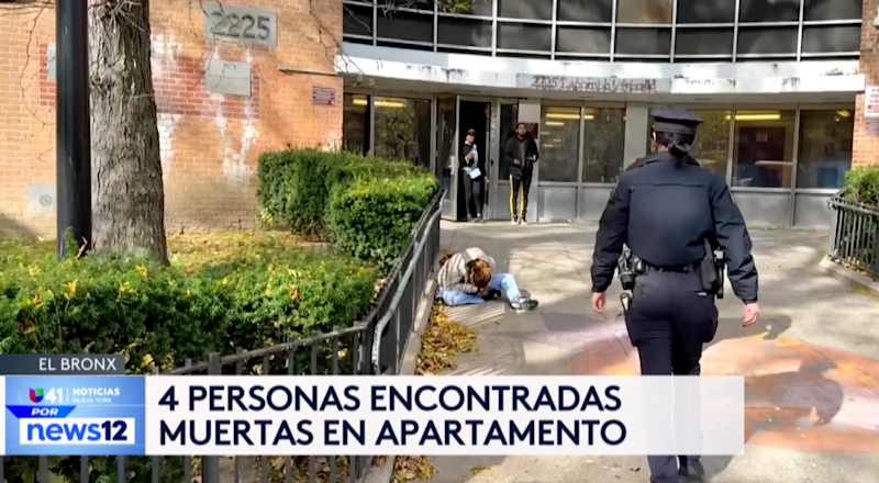 Story image: Univision 41 News Brief: 4 personas encontradas muertas en apartamento